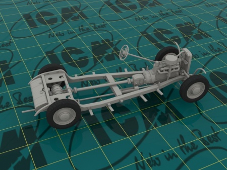 35537 Typ 320 (W142) седан, Германский штабной автомобиль  II МВ ICM