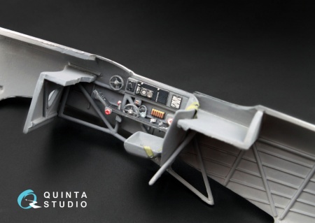 QD48004Pro 3D Декаль интерьера кабины Як-1Б (для модели Моделсвит)