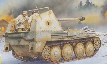 6464Д Сборная модель Sd.Kfz.138 MARDER III Ausf.M INITIAL PRODUCTION (SMART KIT)
