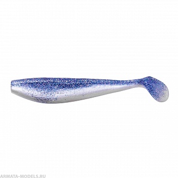 Виброхвост Zander 4"/10,2см Blue Pearl 5шт. (HS-36-049) Helios