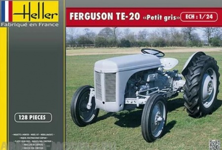 81401 Автомобиль  Ferguson TE-20 Petit Gris  (1:24) Heller
