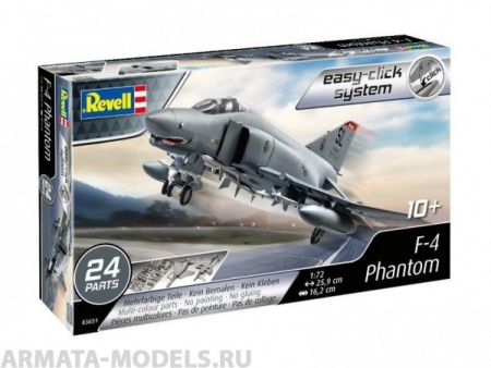 03651RE Истребитель-бомбардировщик F-4E Phantom Revell