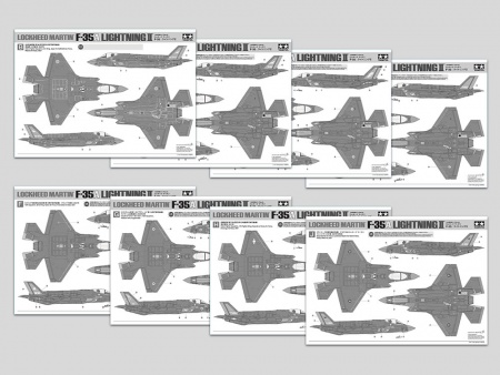 61124T Lokheed Martin F-35A Lightning Tamiya