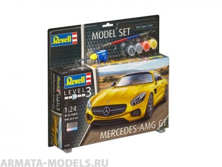 67028 Набор автомобиль  Mercedes AMG GT Revell