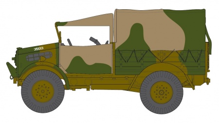 A03313 Сборная модель Bedford MWD Light Truck Airfix