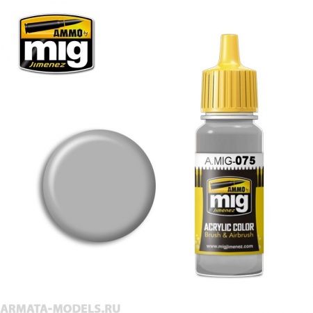 AMIG0075 Ammo Mig Акриловая краска STONE GREY 17 мл