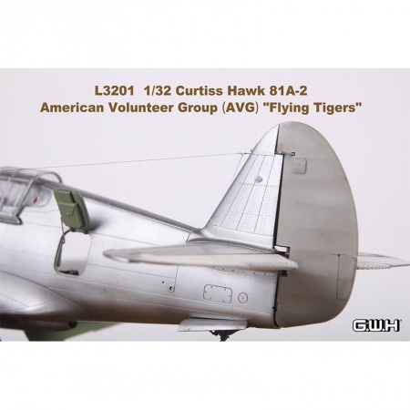 L3201 Самолет Curtiss Hawk 81-A2 Flying Tigers Great Wall