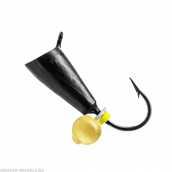 Мормышка вольфрам Конус 3 с камнем Кошачий глаз 318 (5шт/уп) (PR-M-318) Premier Fishing( цена указана за упаковку, в количестве 5шт.)