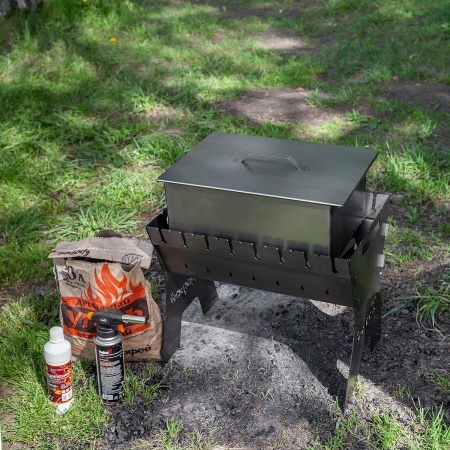 Мангал разборный 2мм, картон (T-MT-02) Трофей