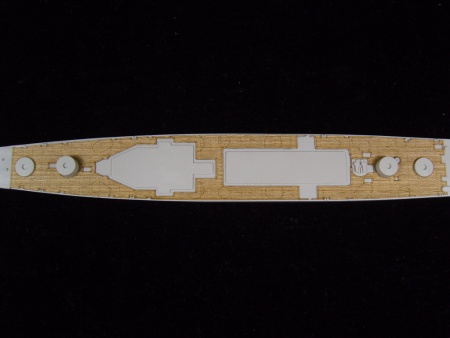 AW20085 Деревянная палуба для US Navy Light Cruiser CL-55 Cleveland