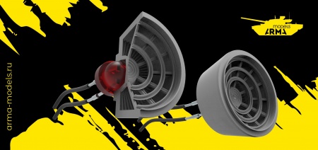 AM7311 Подсветка сопел МиГ-25ПУ, 1/72 