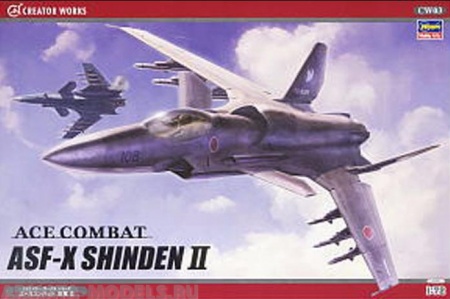 64503 Истребитель ACE COMBAT ASF-X SHINDEN II Hasegawa