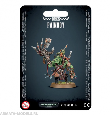 50-25GW Набор Орки. Лечила (Ork Painboy) 50-25GW Набор Орки. Лечила (Ork Painboy)