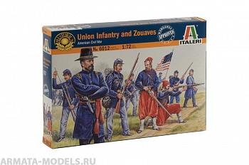 6012ИТ Солдатики Union Infantry (American Civil War)