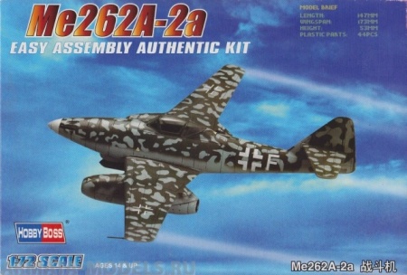 80248 Самолет Me262A-2a Hobby Boss