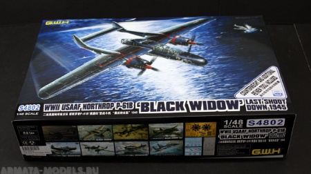 L4810 Самолет P-61B  Great Wall