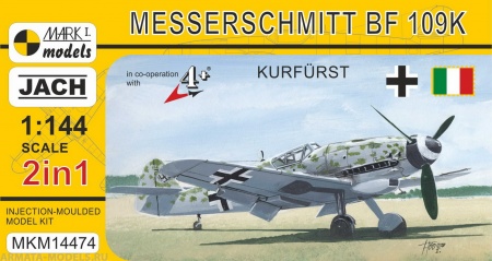 MKM14474 Самолет  Bf 109K-4 Kurfurst (2in1) Mark I Models