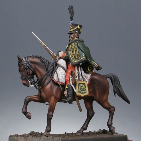 C7H Рядовой 7-го гусарского полка Metal Modeles