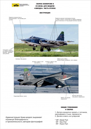 AM48156 Конверсия Су-25СМ/СМ3.