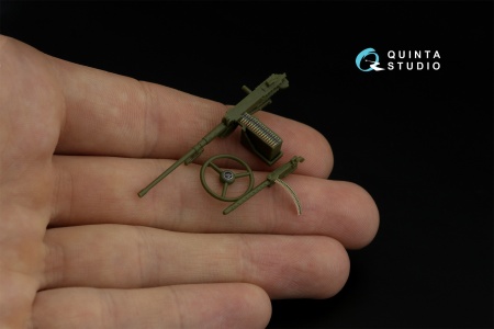 QD35088 3D Декаль интерьера кабины M3A1 Scout (Zvezda)