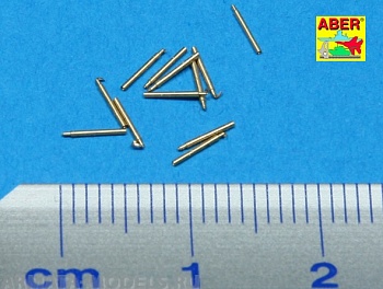 ABR-1:700-L-10  Дополнения для  Set of 12 pcs 140 mm barrels for ship Hood для  1/700 ABR-1:700-L-10  Дополнения для  Set of 12 pcs 140 mm barrels for ship Hood для  1/700