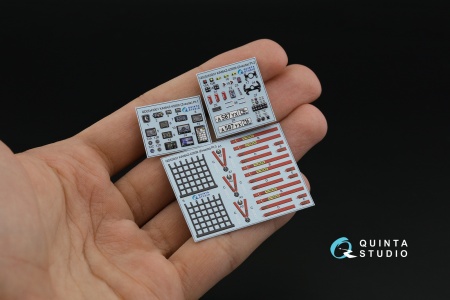 QD43001 3D Декаль интерьера кабины К-43509 (Звезда)