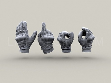 LRE35122 Штурмовые перчатки Oakley Factory Pilot SI