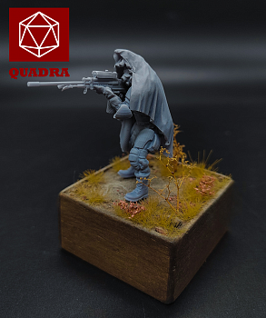 AM35889 Фигура Комбайн снайпер