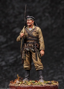 3007SOGA Командир взвода разведки 2-й бригады морской пехоты КБФ. 1941 г 3007SOGA Командир взвода разведки 2-й бригады морской пехоты КБФ. 1941 г