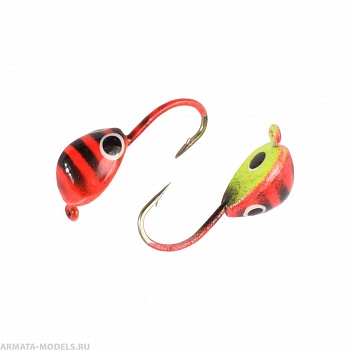 Мормышка вольф Мидия с ушком краш 5мм 1,3гр 62 (MW-2450-62) Helios Мормышка вольф Мидия с ушком краш 5мм 1,3гр 62 (MW-2450-62) Helios