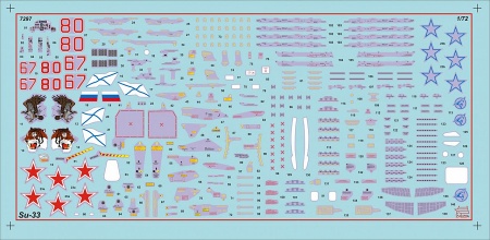 7297ПН подарочный набор Российский палубный истребитель Су-33