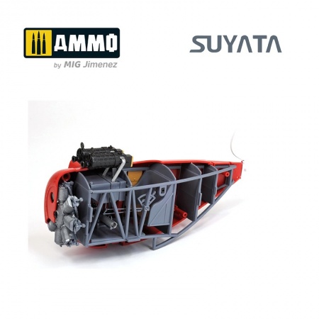 SK001 Сборная модель Fokker Dr.I & Red Baron Suyata