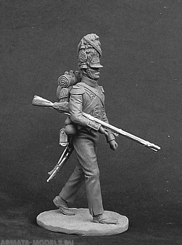 CHM-54276. Гренадер линейных пехотных полков, Герцогство Варшавское, 1810-14 гг. 54 мм. Материал - смола.