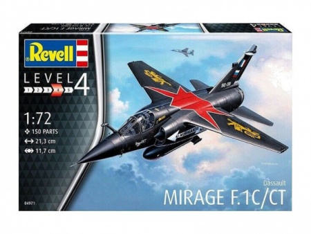 04971RE Лёгкий многоцелевой истребитель Дассо «Мираж»  F.1C Revell 04971RE Лёгкий многоцелевой истребитель Дассо «Мираж»  F.1C Revell