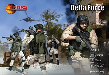 32011MR Фигуры Delta Force 1/32