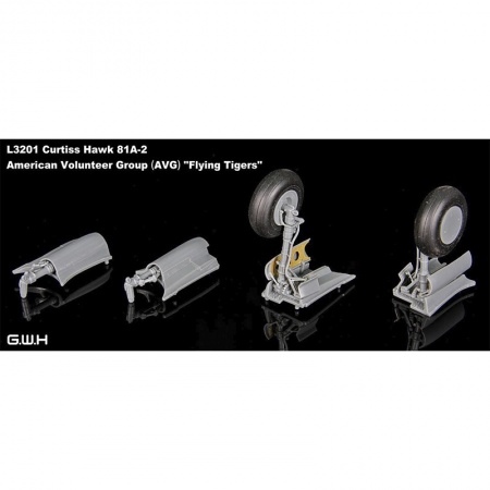 L3201 Самолет Curtiss Hawk 81-A2 Flying Tigers Great Wall