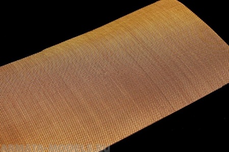 AH0056 Сетка латунная плетеная, ячейка 0,40 мм 10х20 см