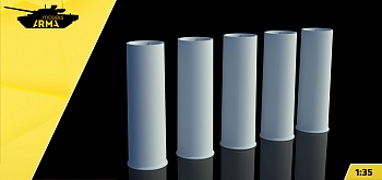 AM35854 Миниатюра Гильза стандартная 122мм 5 шт.