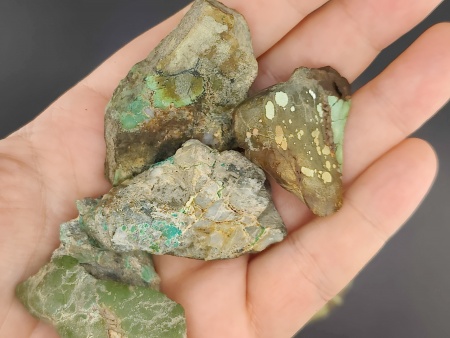 AAM0040 Бирюза натуральная, пиленая, не полированная, Казахстан.