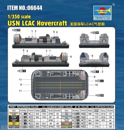 06644P USN LCAC Hovercraft