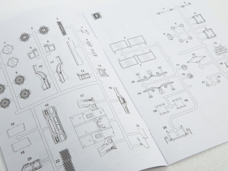 1512AVD Сборная модель КАМАЗ-65206 AVD Models