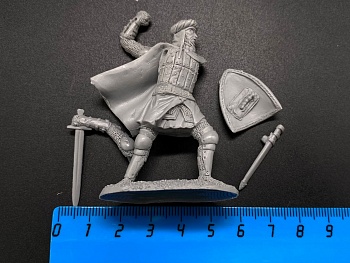 452ТБ ВИМ, пеший рыцарь бьющий мечем