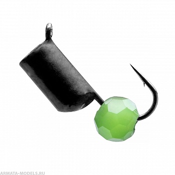 Мормышка вольф. Гвоздешарик 0,65г гвоздик d2 многогран зеленый (10шт/уп) Premier Fishing Мормышка вольф. Гвоздешарик 0,65г гвоздик d2 многогран зеленый (10шт/уп) Premier Fishing