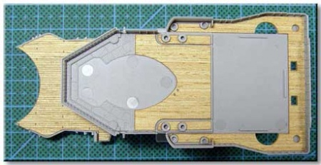 AW10001 Деревянная палуба для DKM Scharnhorst