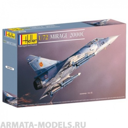 80303HL Самолет  Мираж 2000 C (1:72) Heller