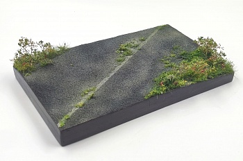 HE-35098 Подставка старая дорога (Аксессуары в комплекте, не окрашенные) Размер 25*15см