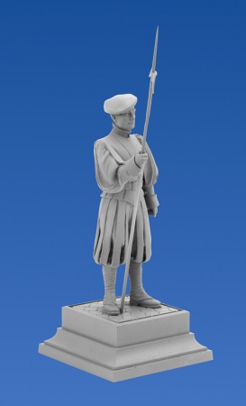 16002 Швейцарский гвардеец стражи Ватикана ICM