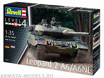 03281RE Танк Leopard 2A6/A6NL