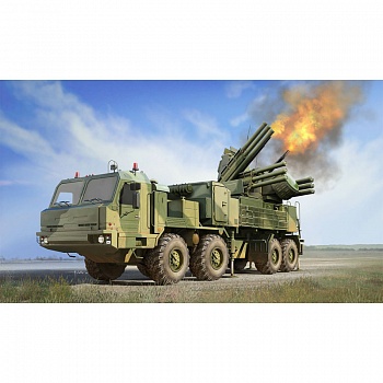 01087P Сборная модель 72V6 of 96k6 Pantsir-S1 SPAAGM BAZ-6909