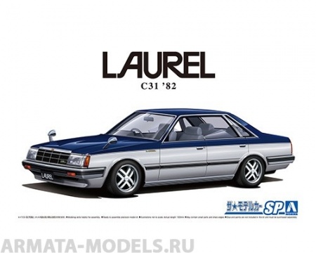 06214 Nissan Laurel 2000 Turbo Medalist '82 Aoshima 06214 Nissan Laurel 2000 Turbo Medalist '82 Aoshima